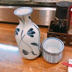 立ち飲み居酒屋ラクミ - 菊正宗　熱燗