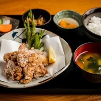 とりから揚げ定食