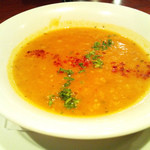 レンズ豆のスープ