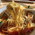 中華天一景 - サンマーメン ¥700　ストレート細麺