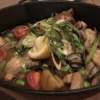 梅田 ワーフ - 牡蠣のバーター醬油ソテー