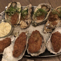 梅田 ワーフ - 坂越の焼き牡蠣、呉産の大粒カキフライ