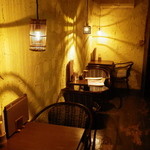 嘉多山珈琲 - テーブル席