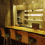 嘉多山珈琲 - カウンター席