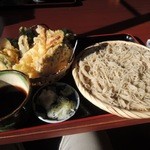 そば処花園山房 はるき - 天ざる蕎麦