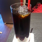 燻製カレー  くんかれ - セットのアイスコーヒー