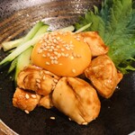 Chicken breast yukhoe