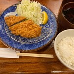 かつ吉 - 国産銘柄豚ロースかつ定食1,800円