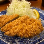 かつ吉 - 国産銘柄豚ロースかつ定食1,800円