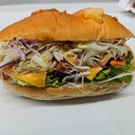 小麦の郷 - カニ香るクリームコロッケのチーズコッペ