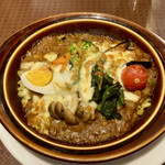 デニーズ - 野菜を食べるキーマカレードリア　397キロカロリー　988円