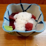 立ち呑み晩杯屋 - マグロ山かけ