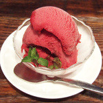 ダバ インディア - カシスシャーベット(420円)