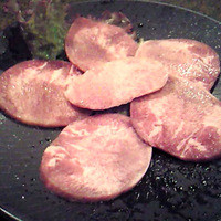 清江苑 池袋西口本店 - 09/05/17。タン塩（1480円）。