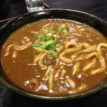 宮路 - カレーうどん(大)　案外スパイシーです。