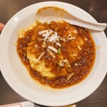 中国料理 シルクロード - マーボー天津飯