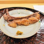 勢麟 - 猪のグリル、柚子胡椒