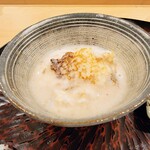 勢麟 - おかわりはおこげを入れたとろろご飯