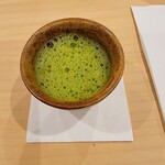 勢麟 - 地元の茶葉の抹茶、苦い