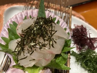 郷土料理かどや - プリプリの鯛