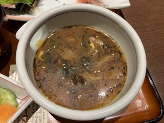 郷土料理かどや - 鯛をつけこんでいただきました