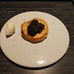 naoto.K - ジャガイモスフレにオシェトラキャヴィアとサワークリーム