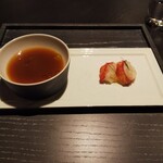 naoto.K - ブイヤベースのスープでオマールをしゃぶしゃぶ。