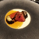 naoto.K - メインの牛ランプ肉。ウンマイ(^_^)