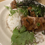 ばんじょう - モウカザメ丼…最後の賄い料理(=´∀｀)