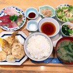 季節料理 漁亭 - 宍道湖・はぜ天ぷら1200円
