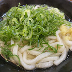 本場さぬきうどん めりけんや - ネギ盛りうどん