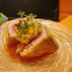 和食 ごしき - カツオのレアカツ美味しい………