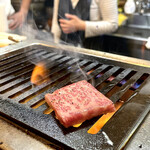 赤坂 らいもん - サーロイン焼きます