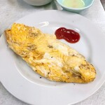 ゆたか食堂 - プレーンオムレツ