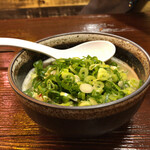 Sumibiyaki Nishigakidori - 九条ねぎ鶏潮白湯sobaハーフ