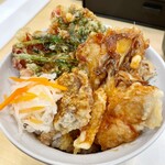 天丼てんや - 冬野菜の天丼　¥690