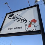 きまっちゃん - 道路沿いの看板