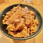 山崎麺二郎 - チャーシューご飯