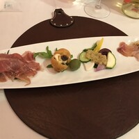 RISTORANTE REGA - 前菜4種の盛合せ