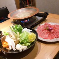 和食 いぶり別邸 有楽町店 - A5黒毛和牛サーロインしゃぶしゃぶ