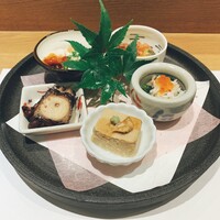 鮨 青海 品川店 - 前菜5種盛り合わせ
