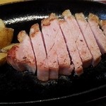 Misuzu tei - 厚切りベーコンステーキ鉄板焼き定食998円