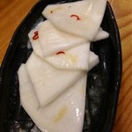 にしきや - 自家製聖護院カブ千枚漬け（250円）