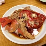 にしきや - 金目鯛の頭の煮付け