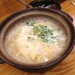 にしきや - 寄せ鍋の後の雑炊