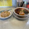 宝来 - ラーメン&半チャーハン(^p^)