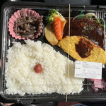 食べリバティ - ハンバーグ弁当