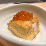 鮨てんび - おまかせコース5500円 卵