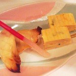Hata Zen - 河豚の味噌焼と出汁巻玉子♪