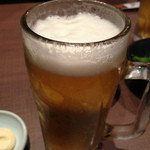 神戸焼鳥 ゆう成 - 生ビール